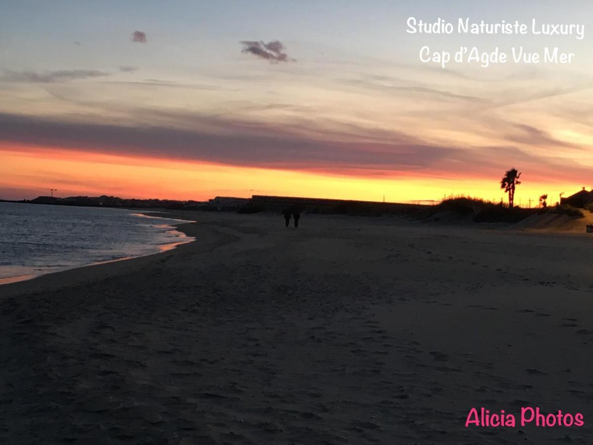 Apartamento Studio Naturiste Luxury Cap D Agde Vue Mer Exterior foto